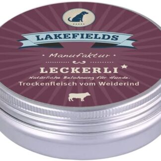 Lakefields MANUFAKTUR Snacks carne secca, 50 g, dimensioni: 8 x 50 g