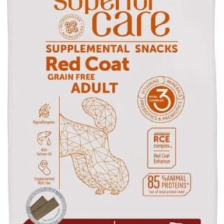 NATURE'S P Natures Prot Red Dog Snack Hypoallerg Skin&Coat Salmon 160 gr Maglietta, Yellow, M-L Unisex-Adulto