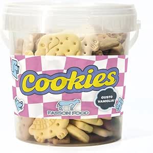 Fasson Food| Biscotti Ossicini, animaletti o rustici per Cani, confezione da 2,5 kg o 10kg, Snack Naturale per cani, Ideale Addestramento, Senza Conservanti (1, ANIMALETTI 2,5KG SEC)