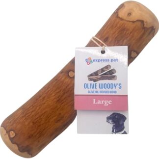 Express Pet Supplies Grande legno di ulivo naturale masticabile (5 pezzi)
