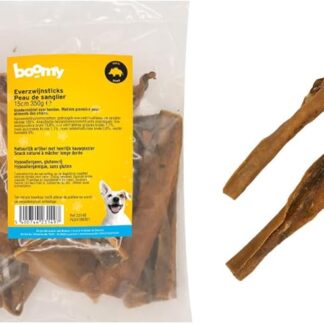 Boomy - Snack naturali per cani - Bastoncini di cinghiale essiccati - 15 cm - 350 g