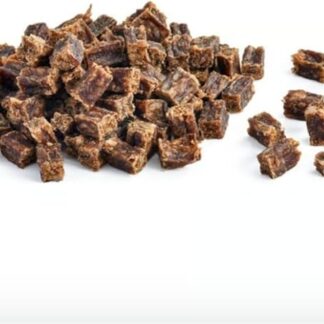 Dei NATURE Cubetti di Agnello, Snack Naturale per Addestramento Cani, 400 g,Senza Grassi e Zuccheri