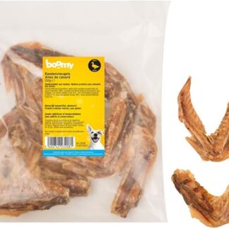 Boomy - Snack naturali per cani - Dolci per cani - Ali d'anatra - 250 g