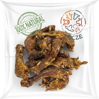 Colli di pollo al naturale – Colli di pollo essiccati – Delicati per cani – Articoli da masticare per cani – Spuntino per cani – Carne essiccata per cani Lucze Premium – Leckerli per cani (1, 5000