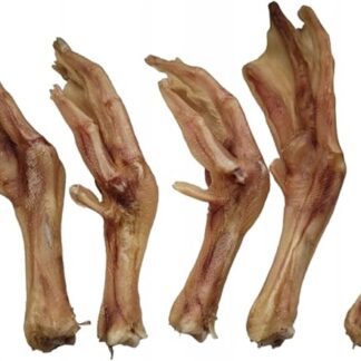 Lucze Premium - Zampe d'oca come piedi di pollo per cani, 1 kg, 100% naturale, prodotto da masticare essiccato, snack per cani