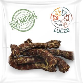 Lucze Premium - Colli d'anatra essiccati, 5 kg, articolo da masticare per cani, 100% naturale, snack per cani