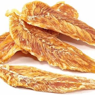 123... Hund dabei! - 900 g di filetto di pollo finissimo – Misuratore per cani e gatti – essiccato delicatamente all'aria – Prodotto naturale – carne di pollo – filetto di petto di pollo (900 g, pollo