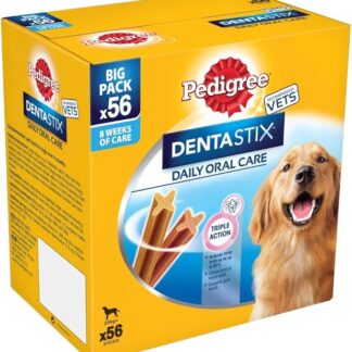 Pedigree Dentastix Daily Oral Care Dental Chews Cane Grande 56 Bastoncini 8 x 270g