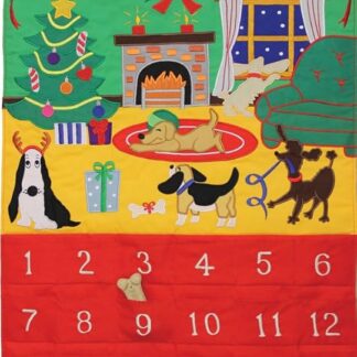 Dog Gone it Fabric Advent Calendar (countdown to Christmas)