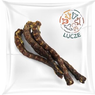 Lucze Premium - Cane da masticare per cani – come colli di pollo – 5 kg – bastoncini da masticare per cani grandi e piccini, articolo per cani