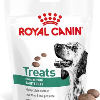 Royal Canin Veterinary Satiety Weight Management Treats | 230 g | Snack per adulti cani di tutte le taglie e razze | Sacchetto richiudibile, meno di 3 calorie per pezzo