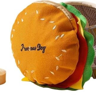 YUGSHNKFC Cuccioli Regolabili Basso Hamburger per Cani Piccola Medio Outdoor GIOST sulla CAPERTO AGGIORNABILE