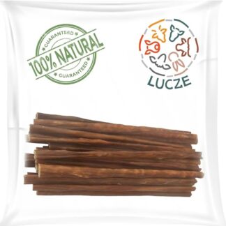 Lucze Premium - Spuntino per cani secchi - 500 g - 15-20 cm - bastoncini per intestino coronale - bastoncini per cuccioli - articolo naturale da masticare per cani di piccola taglia