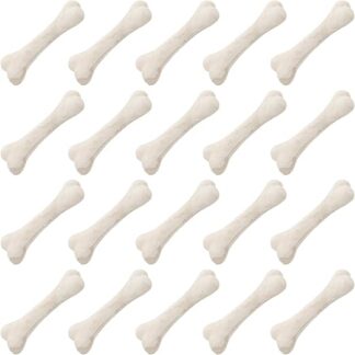 UPKOCH 20pezzi Mini Scheletri Resina per Halloween Simulazione Ossa Cane per Decorazioni e Micro Accessori per Feste e Progetti Creativi