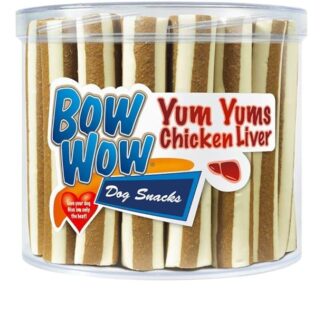 Bow Wow Yum Yums Fegato, 40 g x 35