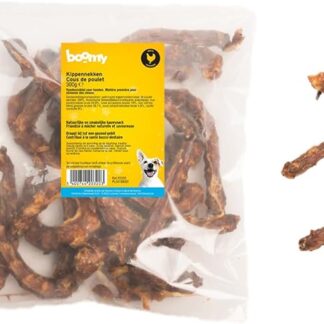 Boomy - Cuccette di pollo – Snack per cani naturali al 100% – Snack per cani croccanti - 300 g