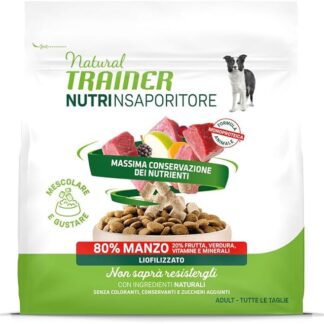 NATURAL TRAINER NUTRINSAPORITORI manzo 3x120gr