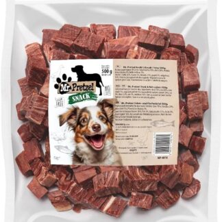 Mr. Pretzel Cubo di anatra e pesce – Snack per cani sano premium naturale e senza cereali – Delicatine per cani – 500 g