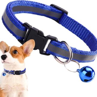 Collari per Cani | Collare Riflettente Sicuro per Cani,Accessorio Antistrappo Leggero Per Addestramento Passeggiate Attività E Sicurezza Notturna