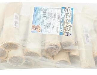 ARQUIVET Osso di bufalo ripieno di fegato di bufalo - 16 cm - Espositore da 20 pezzi - 4.600 g - Snack naturale per cani - 4.600 g - Snack naturale per cani