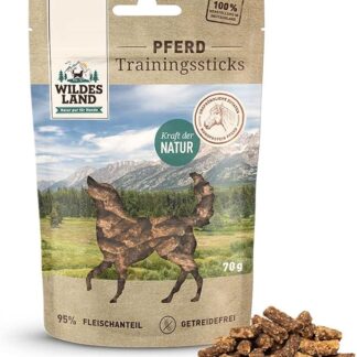 Wildes Land Premi per Cane Sapore Cavallo 70 Gr