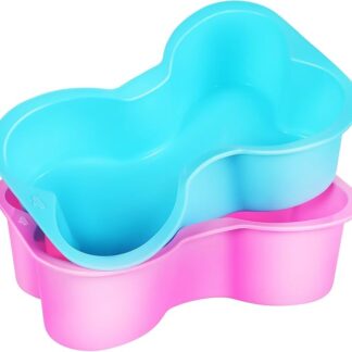 COLLBATH Teglia Per Torta A Forma Di Osso Per Cani Stampo Per Torta in Silicone Teglie Per Dolci in Silicone Per Torte A Forma Di Osso Pirottini Per Cani