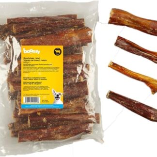 Boomy - Manzo rotondo - Snack naturali per cani - Snack salutari per cani - Gustoso snack da masticare di manzo – 500 g