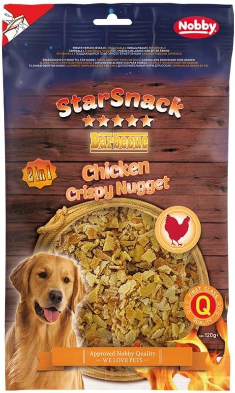 Nobby StarSnack Barbecue Chicken Crispy Nugget ca. 120 g