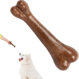 Snack da masticare per cani, snack da masticare per cani, durevoli, giocattolo a forma di ossa per cani sani, naturali e duraturi, per cani ossei, deliziosi ossei, carni dentate