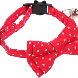 GRIRIW Grazioso Collare Per Cani Con Accessorio Fatto A Mano Per Animali Domestici Per Natale in Morbido Cotone Per Il Massimo Comfort