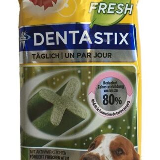 Pedigree Denta Stix Fresh, cani di media taglia, 7 pezzi