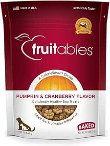 Fruitables Zucca e mirtillo rosso mix di snack per cani (20 x 17 ml)