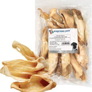 250 g di orecchie di capra naturale ipoallergenico cane trattamento masticare basso contenuto di grassi/odori