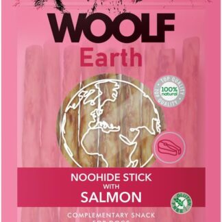 Woolf Earth Sticks with Salmon S 90gr (10uds)