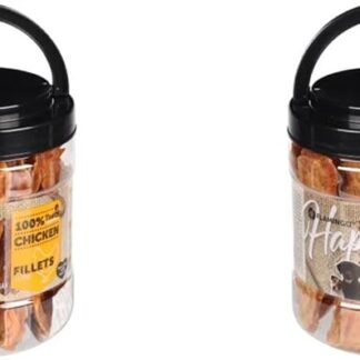 Flamingo Snack per Cani HAPKI FILETI DI POLLO Confezione da 2 x 500 GR