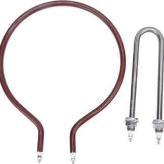 Per incubatore, per tubo del riscaldatore, tubo umidificante a forma di U, elemento di riscaldamento rotondo, 300 W, per anatra di pollo e oca