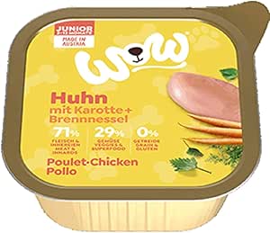 WOW – Pasta naturale per cuccioli al pollo – 150 g