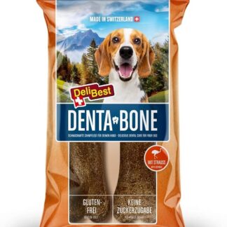 Deli Pet Bones Strauss, Confezione da (4 X 120 G)