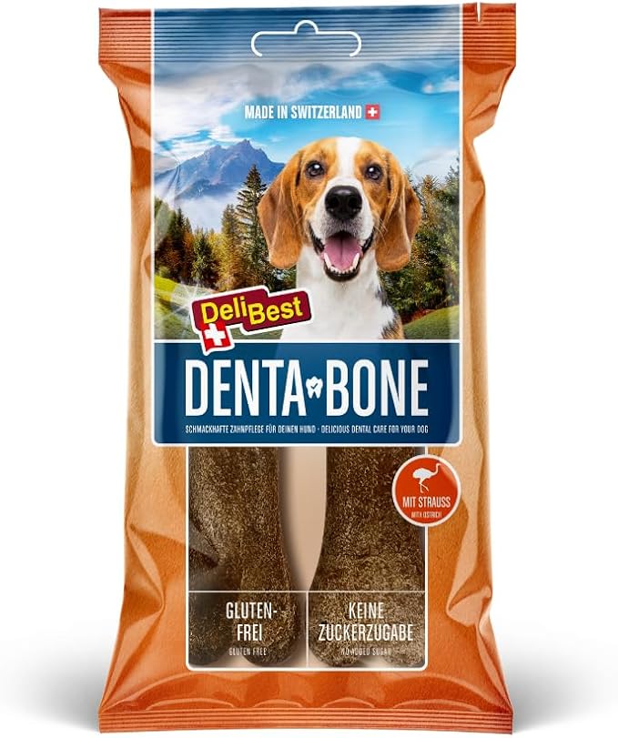 Deli Pet Bones Strauss, Confezione da (4 X 120 G)