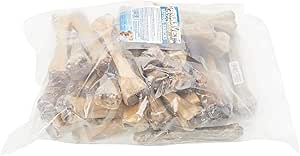 ARQUIVET Osso di bufalo pressato ripieno di budello di bufalo - 21 cm - Sacchetto da 30 pezzi - 5.250 g - Snack naturale per cani