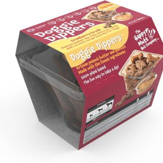 Doggie Dippers™ Pot - Cranberry - è il primo snack interattivo per cani al mondo.