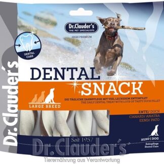 Dr. Clauders Dog Snack Dental Anatra Large Breed 500 g