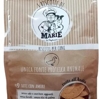 Biscotti per cani – ruote all'anatra 300g