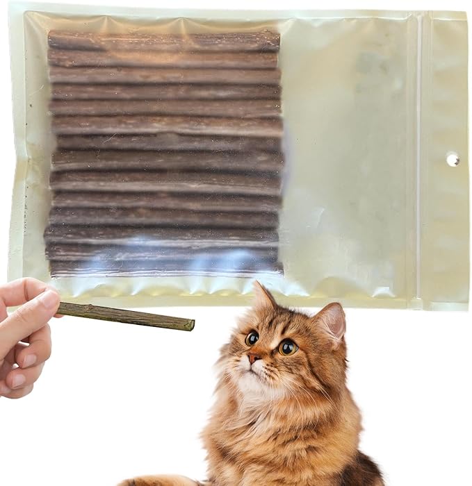 Bastone per dentizione per cani, bastoncini naturali per dentizione, antistress, da masticare, promuove gengive , per animali domestici, cuccioli, gatti