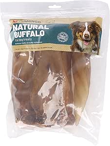 Flamingo Nature Snack Orecchie di Bufalo con Carne 5PZ