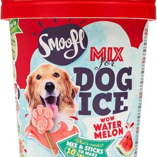 Smoofl Premium Dog Snacks: gelato per cani come spuntino e raffreddamento in estate e come trattamento sano con effetto rinfrescante, varietà anguria