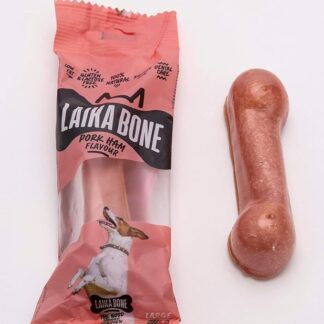 LAIKA BONE Prosciutto di formaggio e maiale (L)