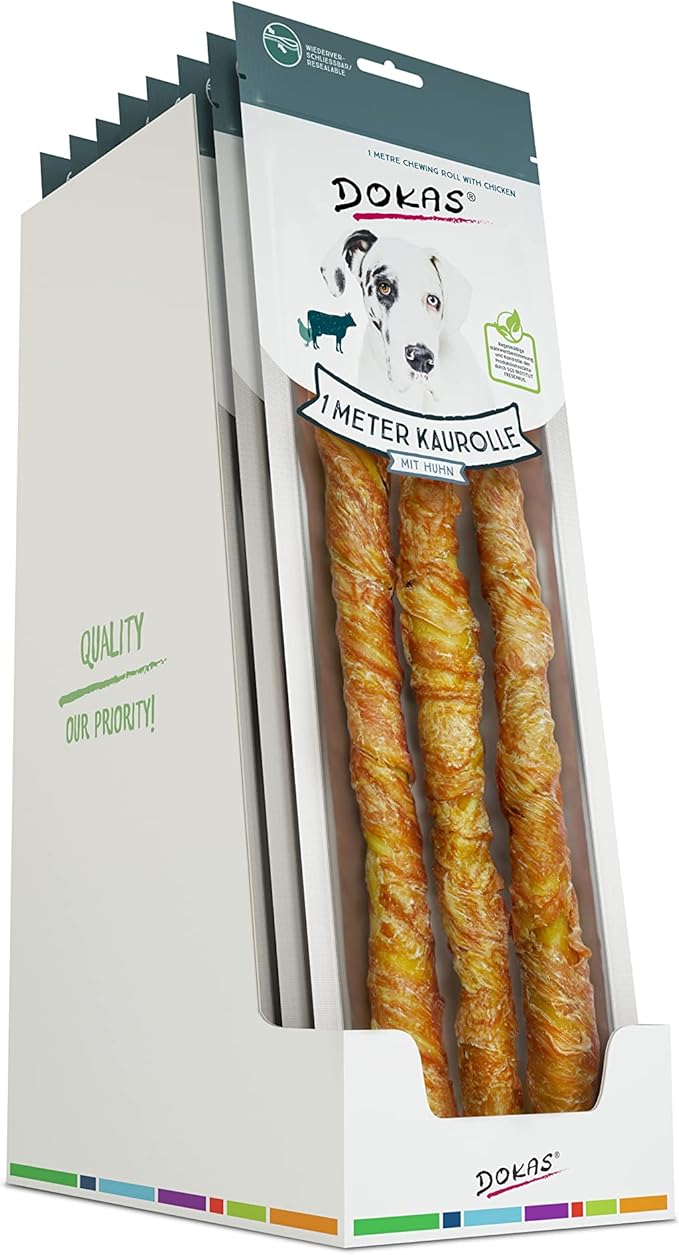 Dokas rotolo da 1 metro con pollo (8 x 315 g)