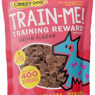 Cane Pazzo Train-Me! formazione ricompensa cane tratta 16 oz, pancetta regolare