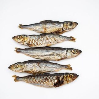 SAM SNACK ARINGHE ESSICCATE 5 PZ - 100% Naturali, Ricche di Omega 3 - Snack croccante e sano - Senza additivi - Alta digeribilità - Per tutte le taglie